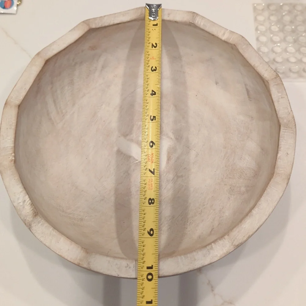 Rustic Wooden Bowl - Picture 3 of 8